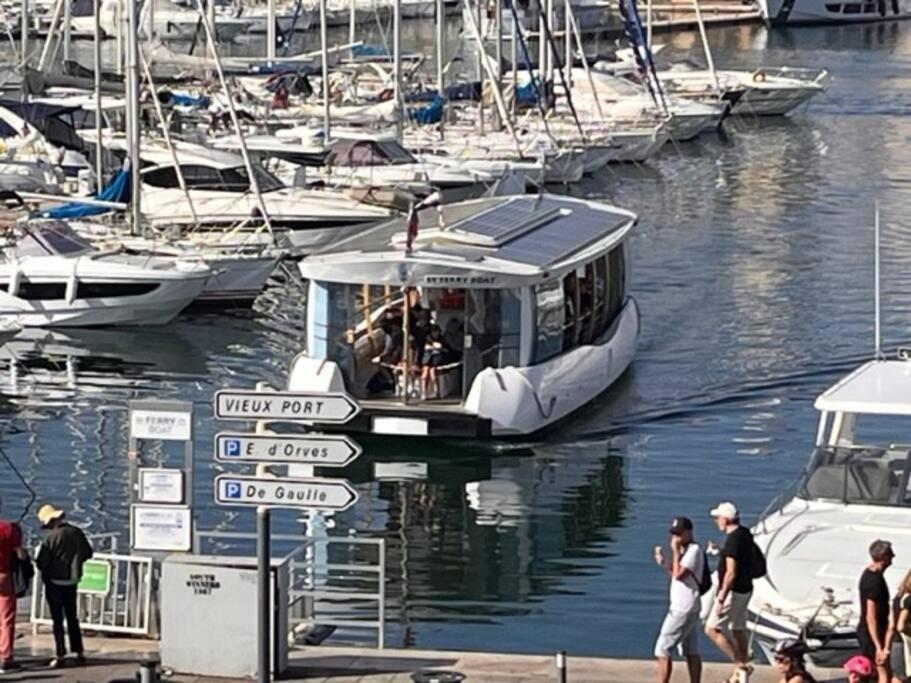 T4 Marseille Vue Imprenable Sur Vieux Port Apartment Екстериор снимка